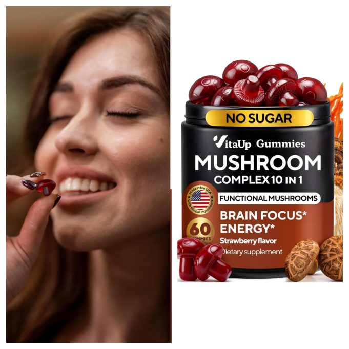 VitaUp Mushroom Gummies Review: A Convenient Way to Support Mind and Body Wellness