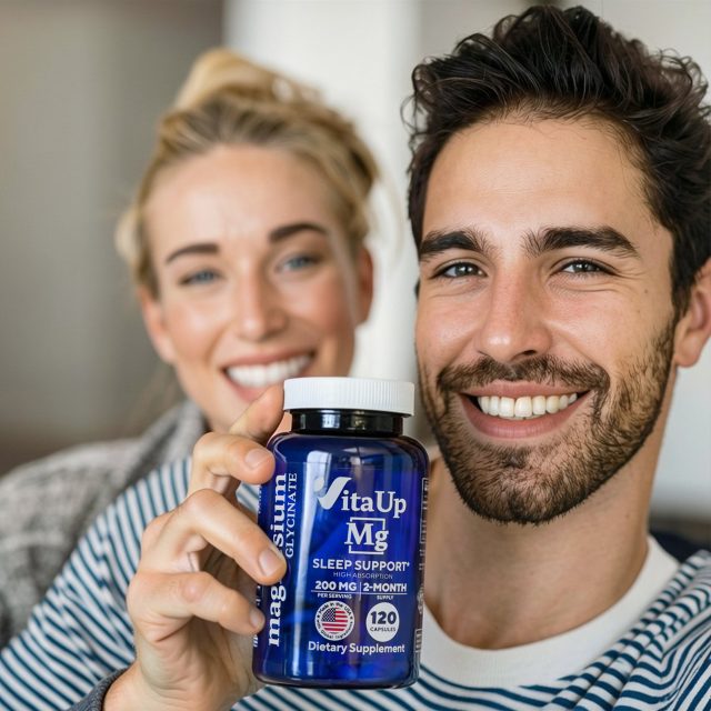VitaUp Magnesium Glycinate Review: A High-Absorption Magnesium Supplement for Relaxation and Better Sleep