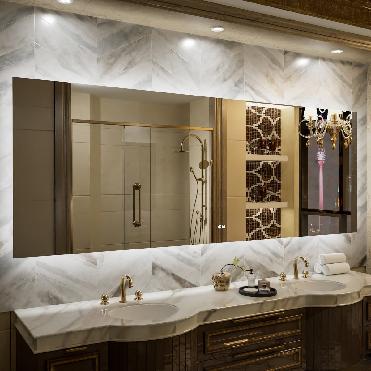Allsumhome designer shower fixture crafted with attention to detail