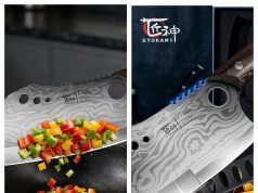 The Multi-Tool of Cleavers: Re-Engineering Versatility with the SYOKAMI 7.7-Inch Dual-Edge Powerhouse