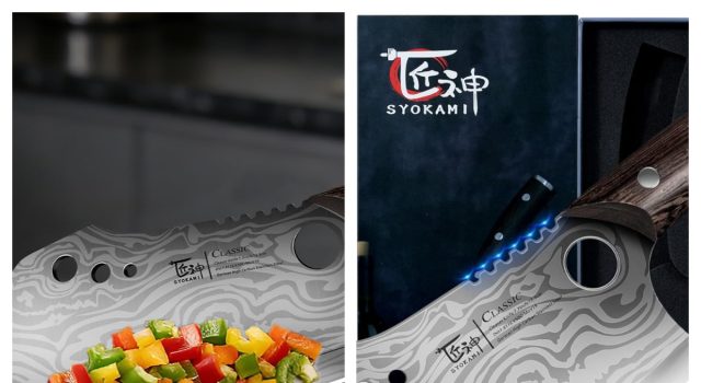 The Multi-Tool of Cleavers: Re-Engineering Versatility with the SYOKAMI 7.7-Inch Dual-Edge Powerhouse