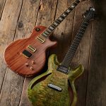 StewMac build-it-yourself kit guitar components ready for assembly