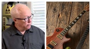 StewMac Review: The Go-To Source for Luthier Tools and Guitar Parts Luthier using StewMac tools to work on an acoustic guitar in a workshop