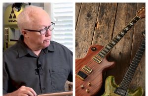 StewMac Review: The Go-To Source for Luthier Tools and Guitar Parts Luthier using StewMac tools to work on an acoustic guitar in a workshop