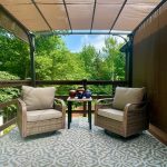 EaglePeak padded garden kneeler and seat with tool pockets