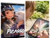 PicassoTab Review: The Standalone Drawing Tablet Built for Serious Artists Artist drawing on a PicassoTab Z13 standalone tablet at a bright home studio desk