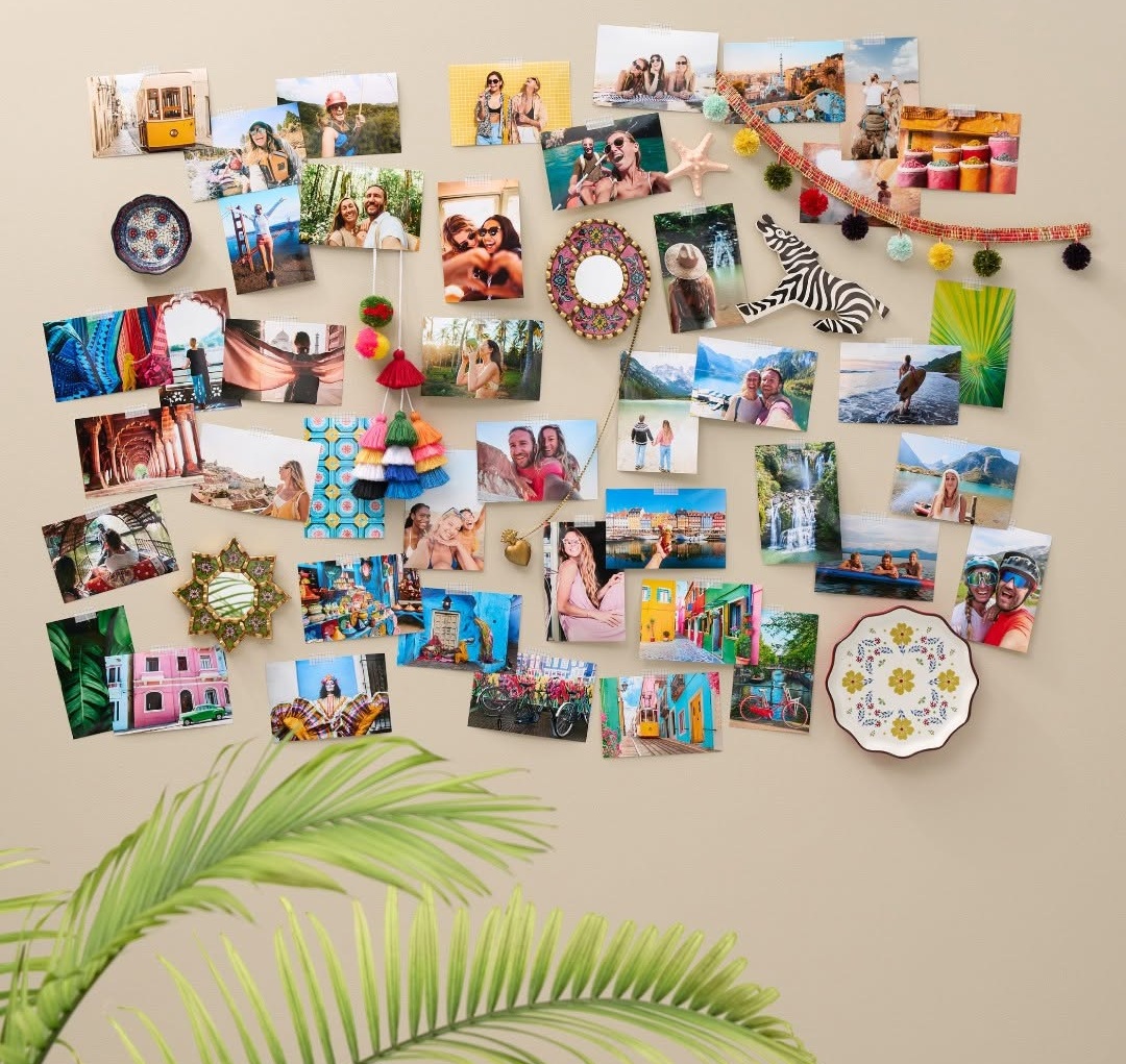 Personalized Snapfish photo mug and blanket displayed as gift ideas