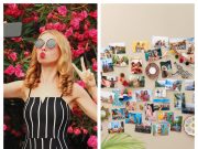 Snapfish Review: Affordable Personalized Photo Products That Deliver Family looking through personalized photo books created with Snapfish at home