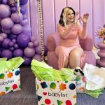 Babylist registry dashboard showing gifts from multiple retailers