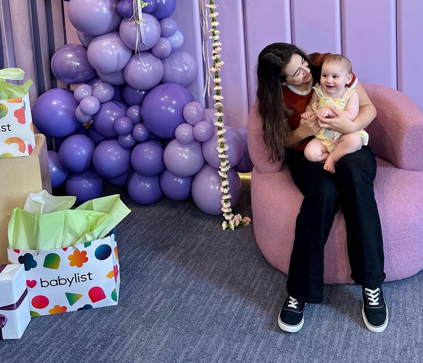 Babylist free welcome box filled with sample baby essentials