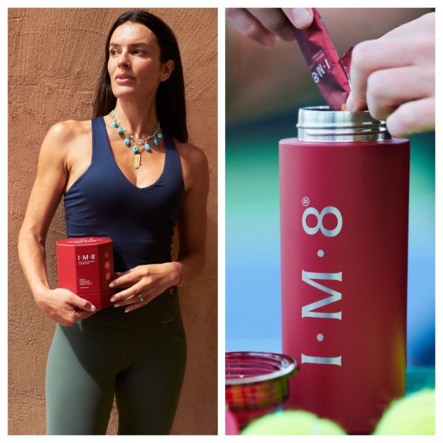 IM8 Health Review: One Daily Drink for All-in-One Nutrition IM8 Health Daily Ultimate Essentials all-in-one supplement drink in a morning routine