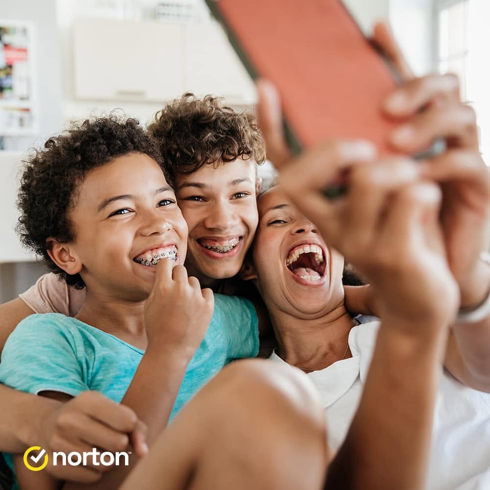 Norton Secure VPN enabled on a smartphone for private browsing