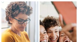 Norton Review: Complete Protection for Your Digital Life Person using a laptop protected by Norton security software at home