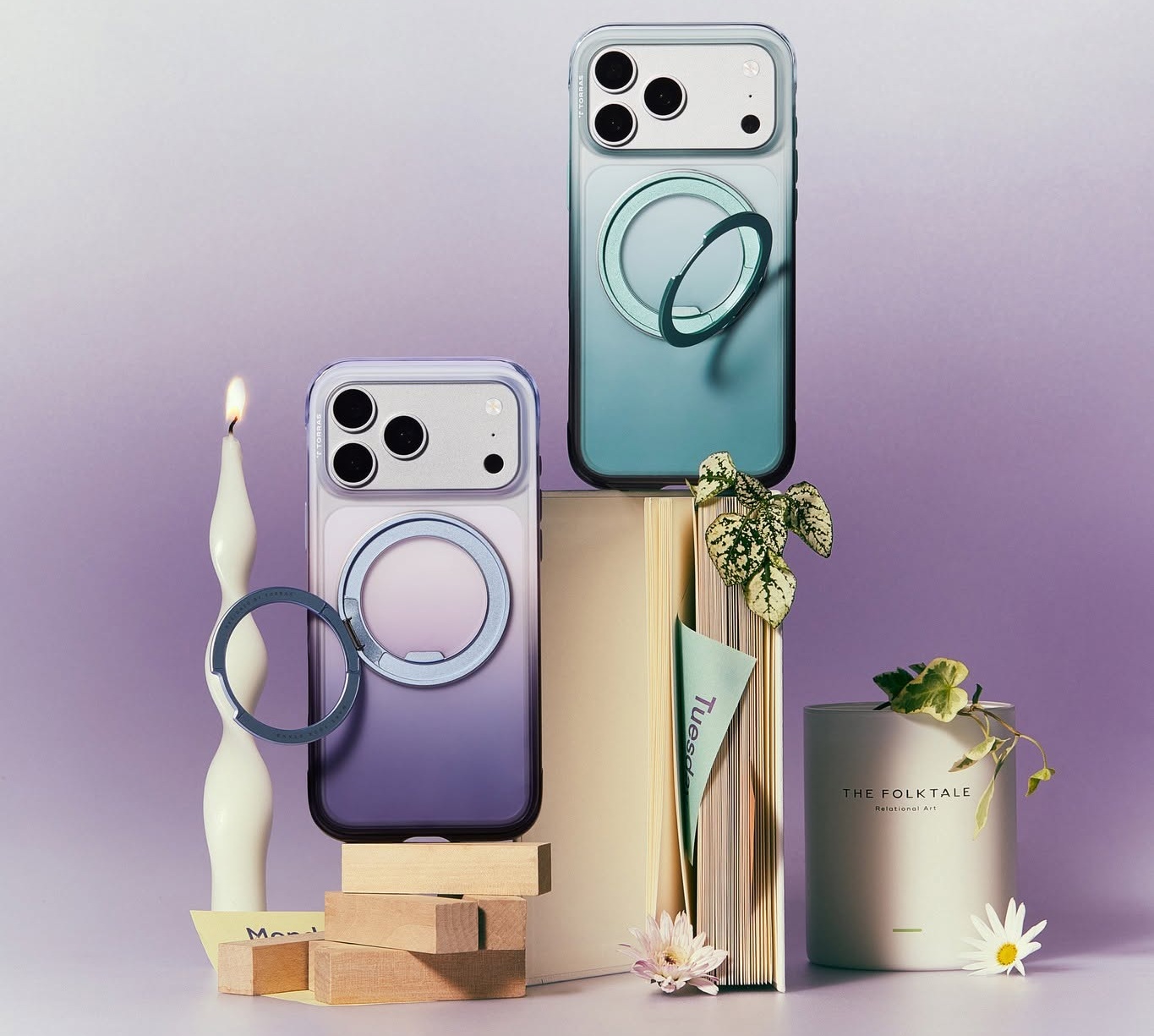 Torraslife phone case showing reinforced corners and raised camera edges